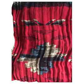 Ralph Lauren-Denim Ralph Lauren e sciarpa di fornitura-Multicolore