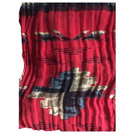 Ralph Lauren denim e lenço de abastecimento Multicor