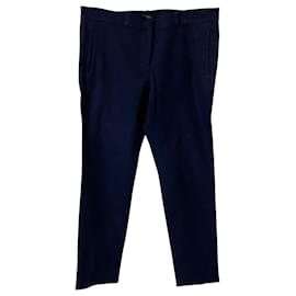 Joseph-Joseph Trousers with Pockets in Blue Viscose-Blue