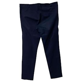 Joseph-Pantalone Joseph con Tasche in Viscosa Blu-Blu