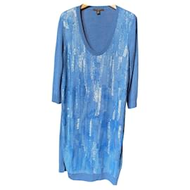 Louis Vuitton-Vuitton-Kleid-Blau