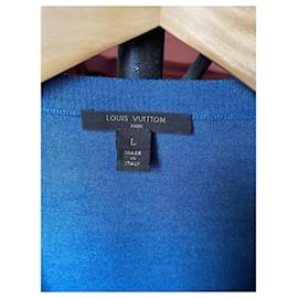 Louis Vuitton-Robe Vuitton-Bleu