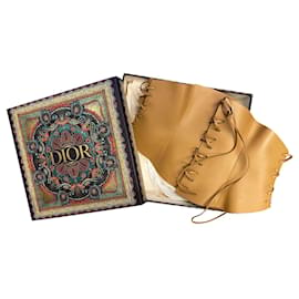 Christian Dior-Cintura corsetto Christian Dior D-Lace 2021 Crociera-Beige