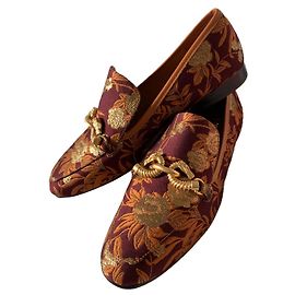 Tory Burch Mocassini in broccato Multicolore