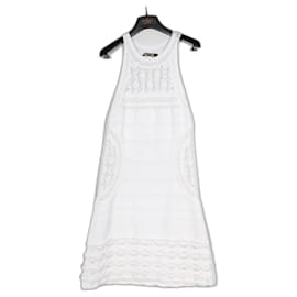 Vestido de Roberto Cavalli. Blanco