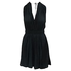 Lanvin-Black Maxi Flattering Dress Fall 2015-Black