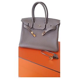 Hermès Birkin 30 TOGO CABLE Taupe