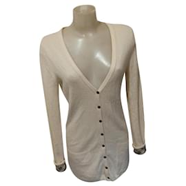 Burberry Brit Kaschmir-Cardigan von Burberry Weiß