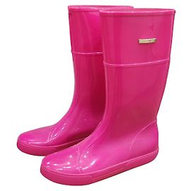 Furla fuchsia rain boots Fuschia