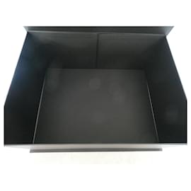 Chanel-caja chanel vacía para bolso con su funda guardapolvo-Negro