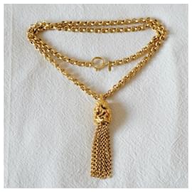 Salvatore Ferragamo-Lange Halsketten-Golden