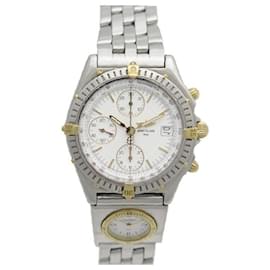 Breitling-VINTAGE BREITLING CHRONOMAT B WATCH13050.1 40 MM AUTOMATIC CHRONOGRAPH STEEL-Silvery