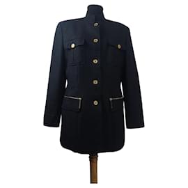 MCM Grey Wool Coat Grey