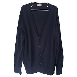 Cárdigan Acne Azul Marino de Algodón Azul marino