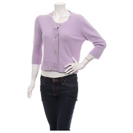 Cardigan FTC Cachemire Violet L Violet