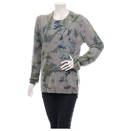 Pull oversize Zadig & Voltaire gris cachemire et laine M Multicolore Gris