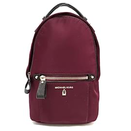 purple michael kors backpack