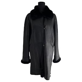 Yves Salomon-Coats, Outerwear-Black