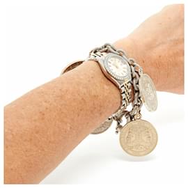 Fendi-1925 BRACELET CORNERS-Silvery,Golden