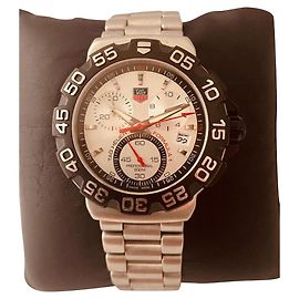 Tag Heuer Chrono GM Silber