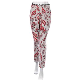 Calça de seda Vanessa Bruno Multicor