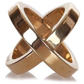Hermès Hermes oro Cosmos sciarpa anello D'oro