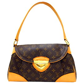 Louis Vuitton-Louis Vuitton Brown Monogram Beverly MM-Brown