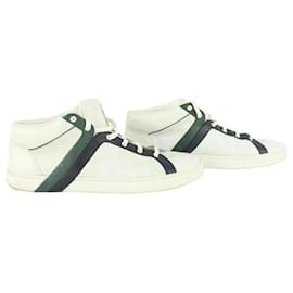 Louis Vuitton-men's 13 US Green x White Damier Infini Leather Sneaker-Other
