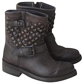 Ash Ankle Boots Dark brown