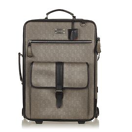 Loewe Graue Amazona Canvas Weekend Reisetasche Schwarz Grau