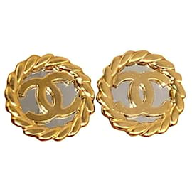 Chanel-Colecionador 1988-Prata,Dourado