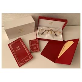 Cartier-Sonnenbrille-Gold hardware