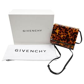Givenchy-Givenchy Borsa Pandora Box Mini in Plexiglass Stampa Animalier-Altro