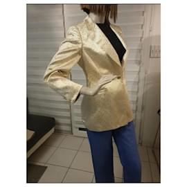 Escada-Escada couture jacket-Golden,Cream