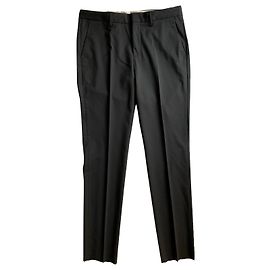 Moncler Elegante Hose aus schwarzer Wolle Schwarz
