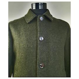 Samsoe & Samsoe-Men Coats Outerwear-Green