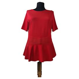 Camicetta Rossa Carolina Herrera Rosso