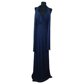 Autre Marque FOREVER UNIQUE Maxi Dress Navy Blue Navy blue