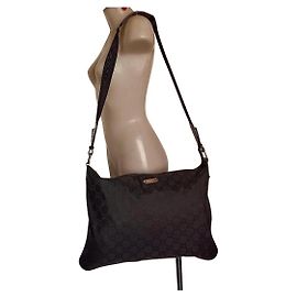 Gucci borsa tracolla nera Nero