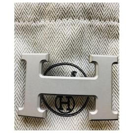 Hermès-Hermès model H buckle 5382-Grey