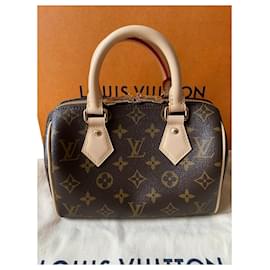 Louis Vuitton-Speedy 20 Louis Vuitton Neuf bandolera nuevo agotado-Castaño