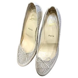 Escarpins Christian Louboutin Beige