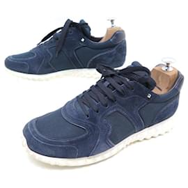 Valentino-VALENTINO SOUL AM TNA SHOES40Y0 41.5 BLUE CANVAS SNEAKERS SNEAKERS SHOES-Blue