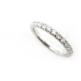 MAUBOUSSIN ALLIANCE ANEL DE PAIXÃO E MODA 50 OURO BRANCO 18K Diamond Ring Prata