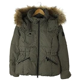 [Used] COACH Down jacket / XS / polyester / CML / check Brown