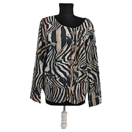 Blazer multicolore in cotone Bitte Kai Rand Multicolore