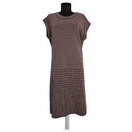 Vestido Cos Multicolorido de Algodão Multicor