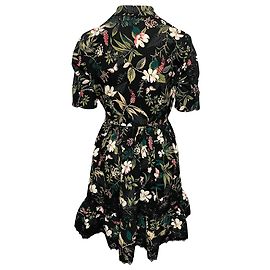 Abito floreale Kate Spade in cotone multicolore Altro Stampa python