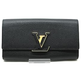 Louis Vuitton-Louis Vuitton Portefeuille capucines-Black