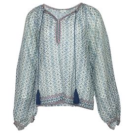 Blusa de verano Talitha en algodón blanco Otro
